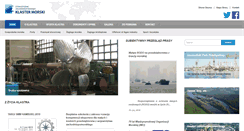 Desktop Screenshot of klastermorski.org
